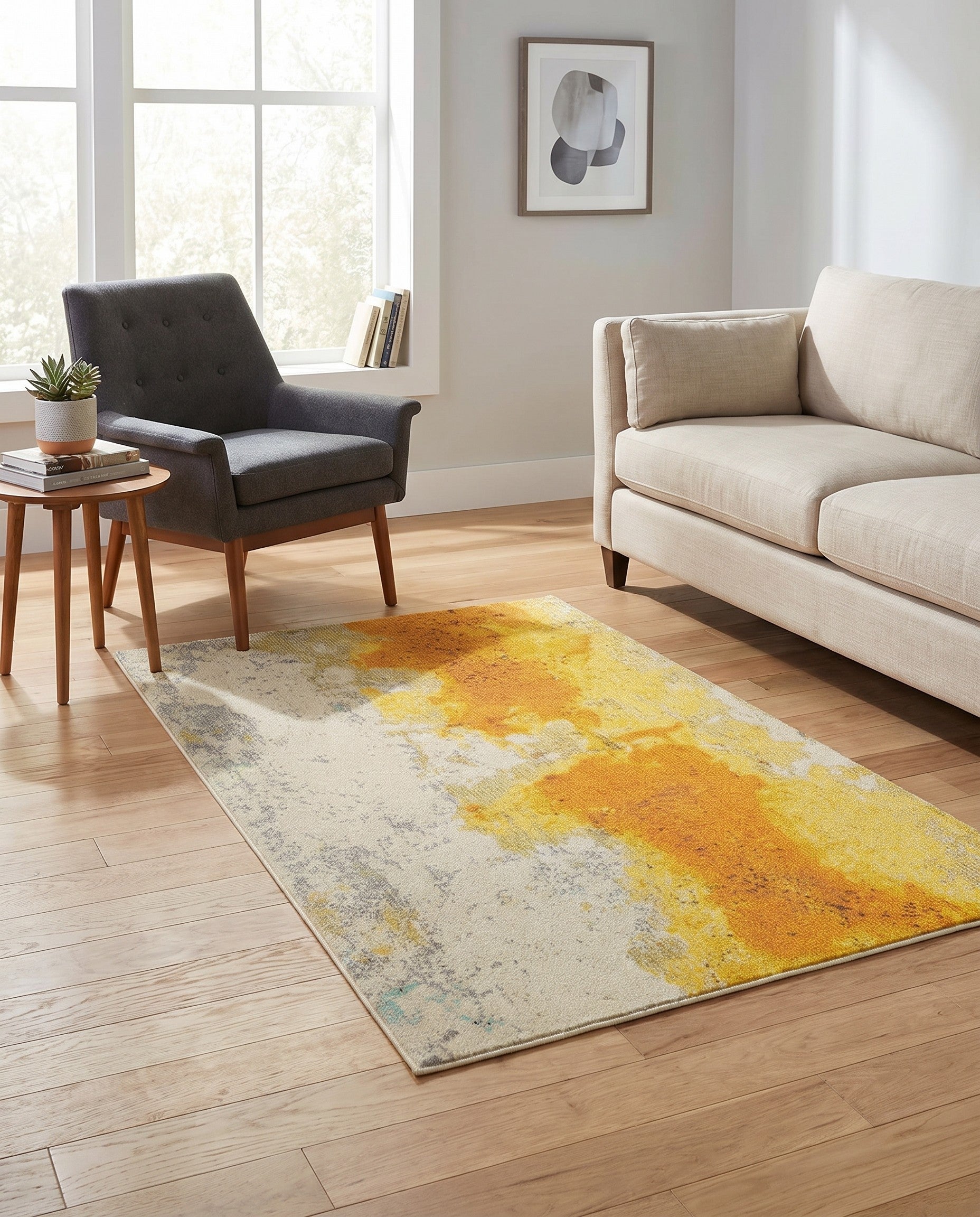 3' 3 x 5' 3 Washable Casablanca Rug
