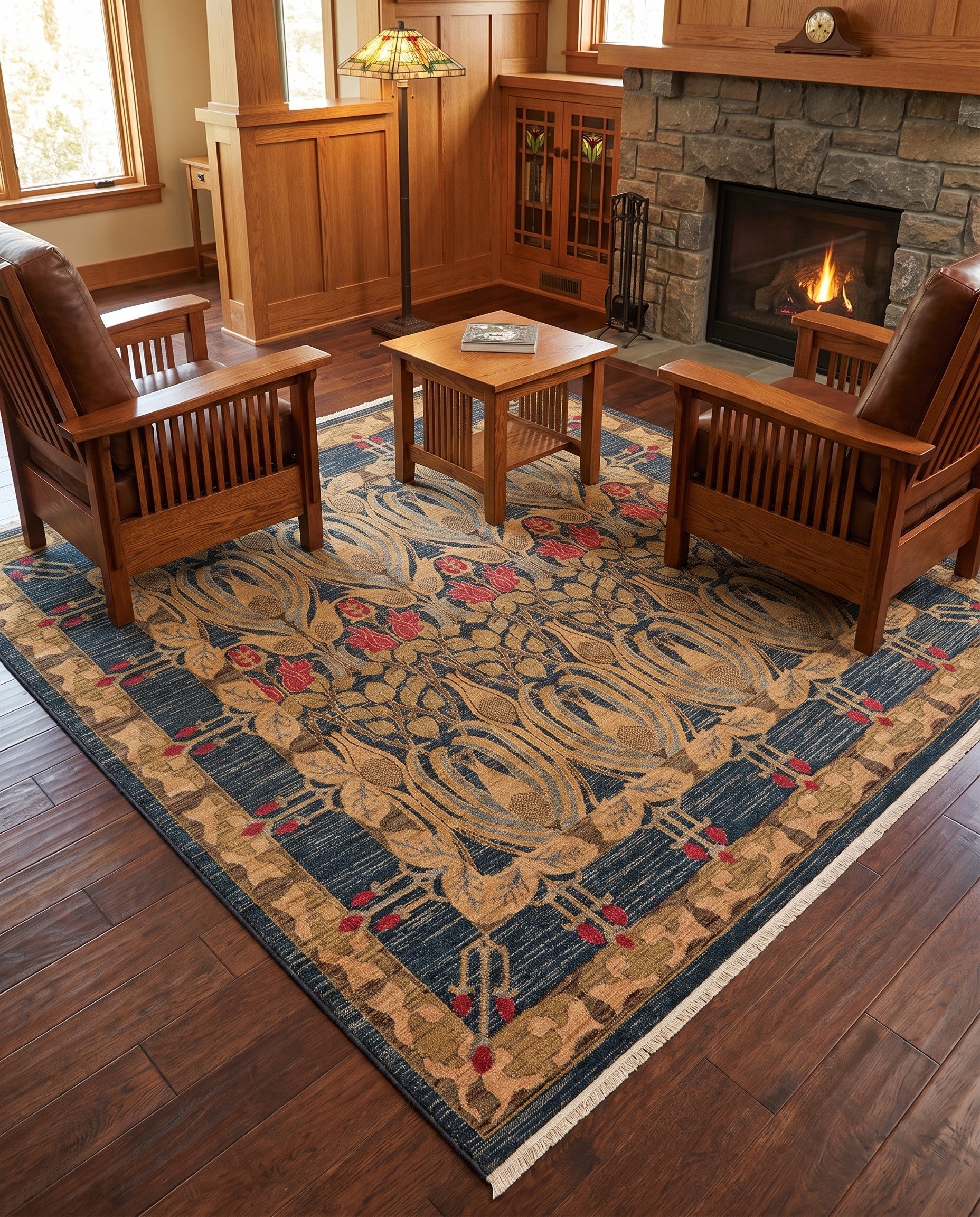 8' x 8' Kensington Square Rug