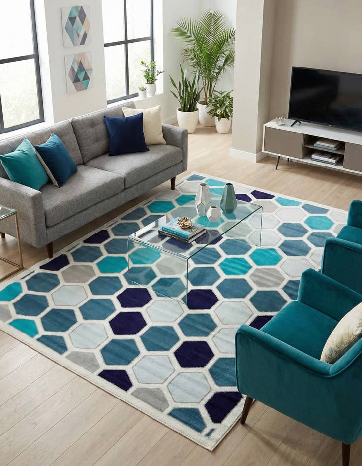 Detail image of 9' x 12' 2 Metropolis Rug