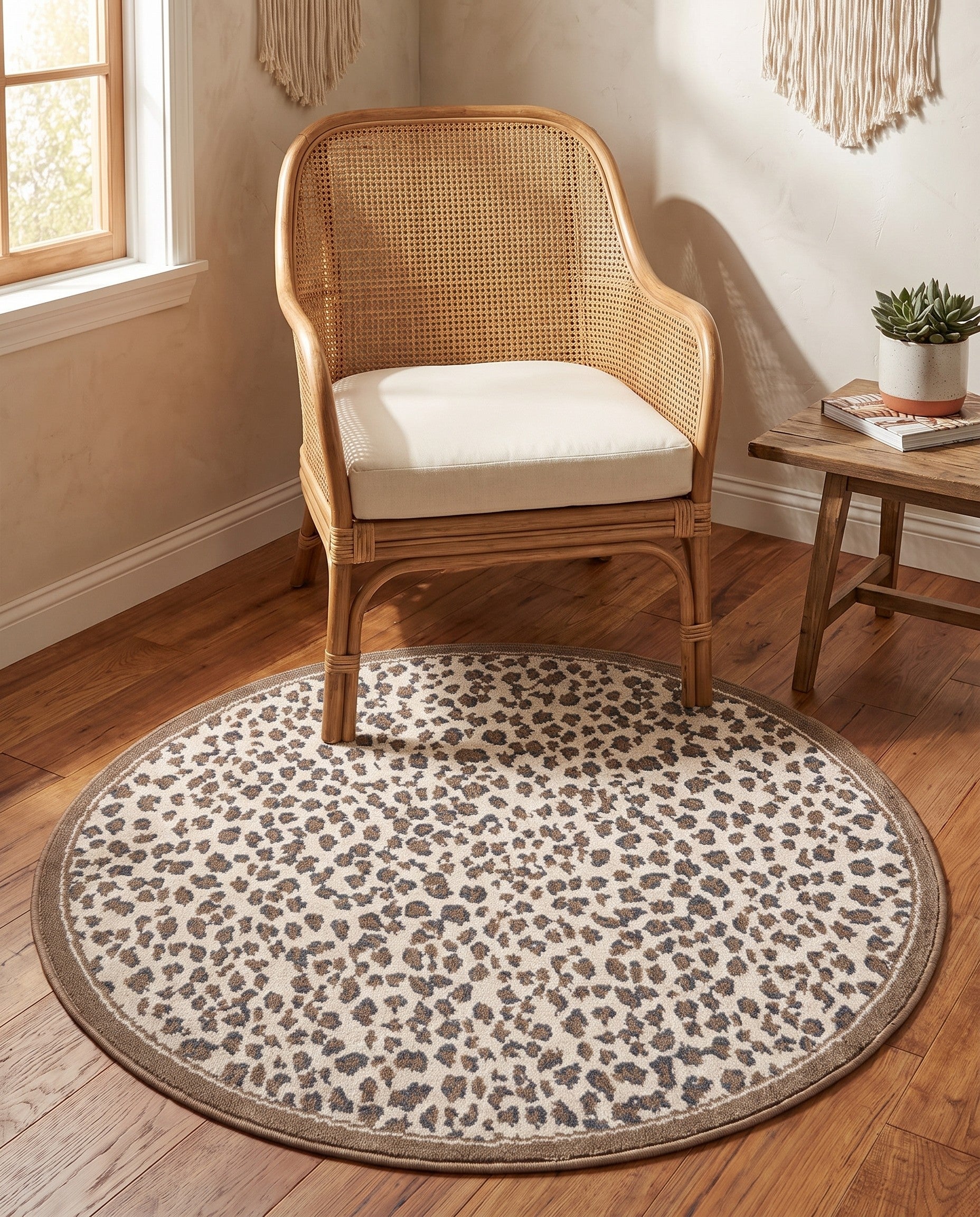4' x 4' Savannah Round Rug