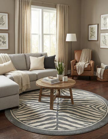 7' 10 x 7' 10 Savannah Round Rug