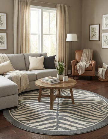 7' 10 x 7' 10 Savannah Round Rug