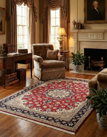 5' 1 x 6' 6 Tabriz Rug