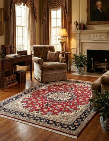 5' 1 x 6' 6 Tabriz Rug