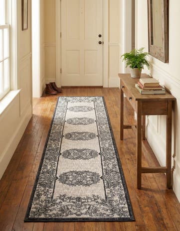 2' 7 x 12' Eco Traditional Runner Rug