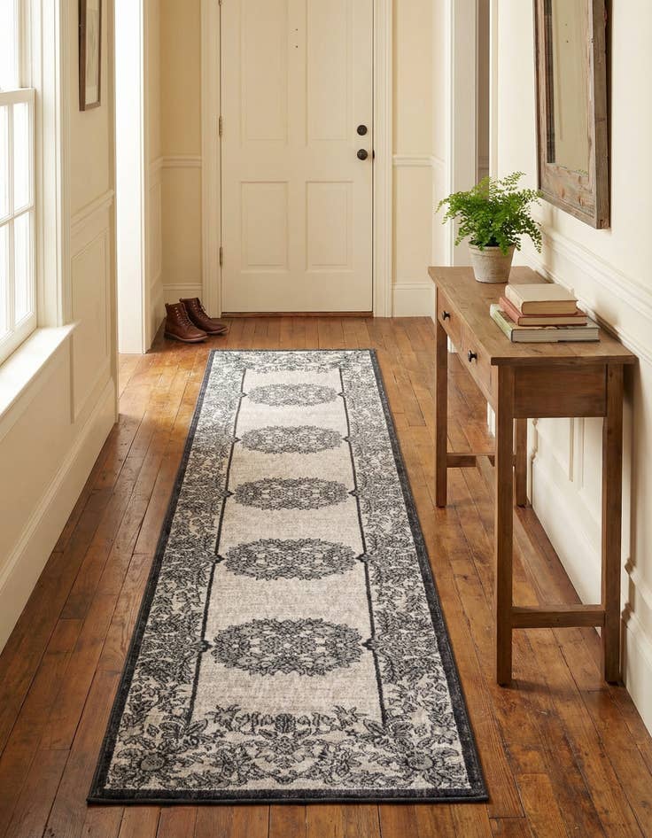 Detail image of  2' 7 x 12' Eco Traditional Runner Rug