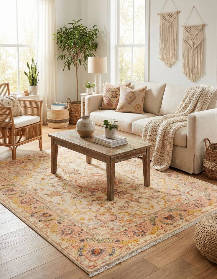 Detail image of 5' 1 x 5' 1 Boutique Square Rug