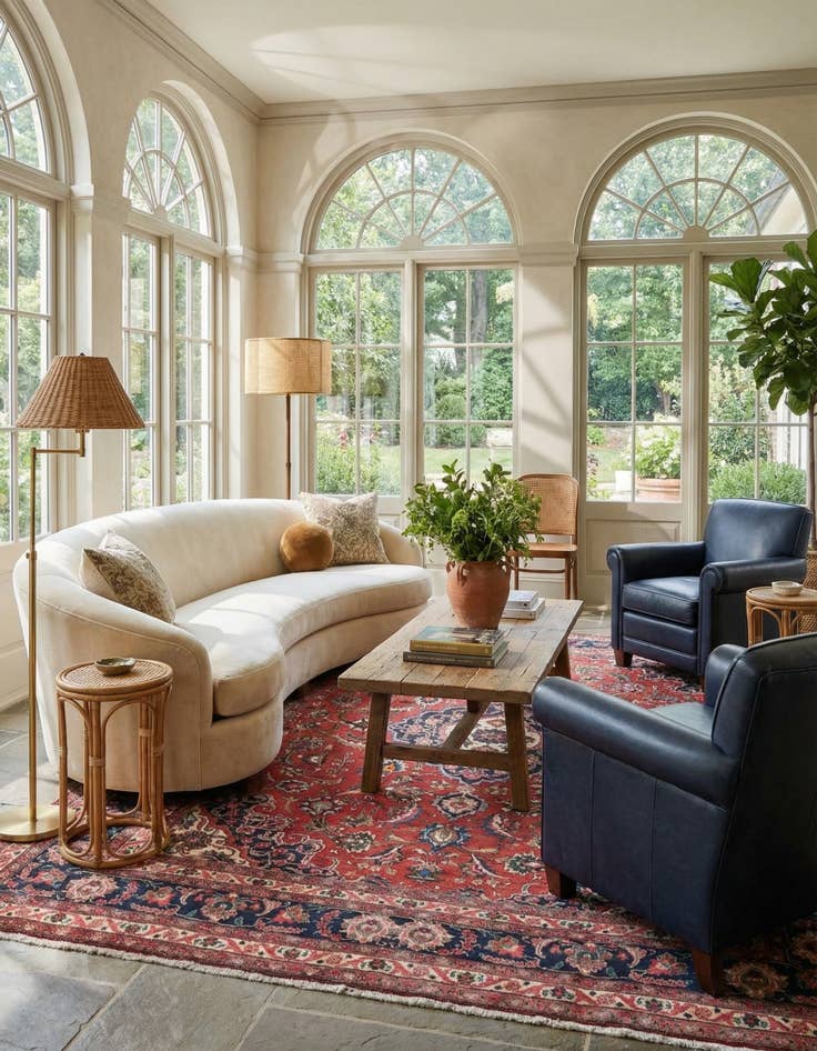 Detail image of 9' 9 x 12' 10  Hand Knotted Mashad Persian Wool Rug