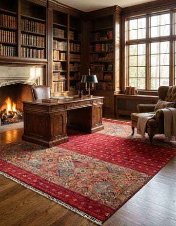 8' 2 x 9' 7 Hand Knotted Ariana Ziegler Oriental Rug