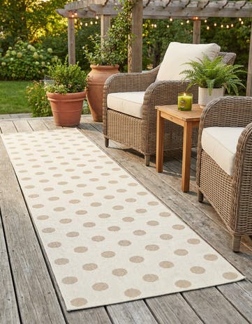 2' x 8' Easy-Clean Sabrina Soto Indoor / Outdoor Runner Rug