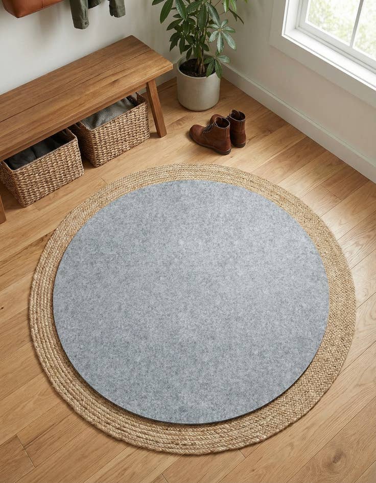 Detail image of 3' x 3' Round Everyday Performance Rug Pad