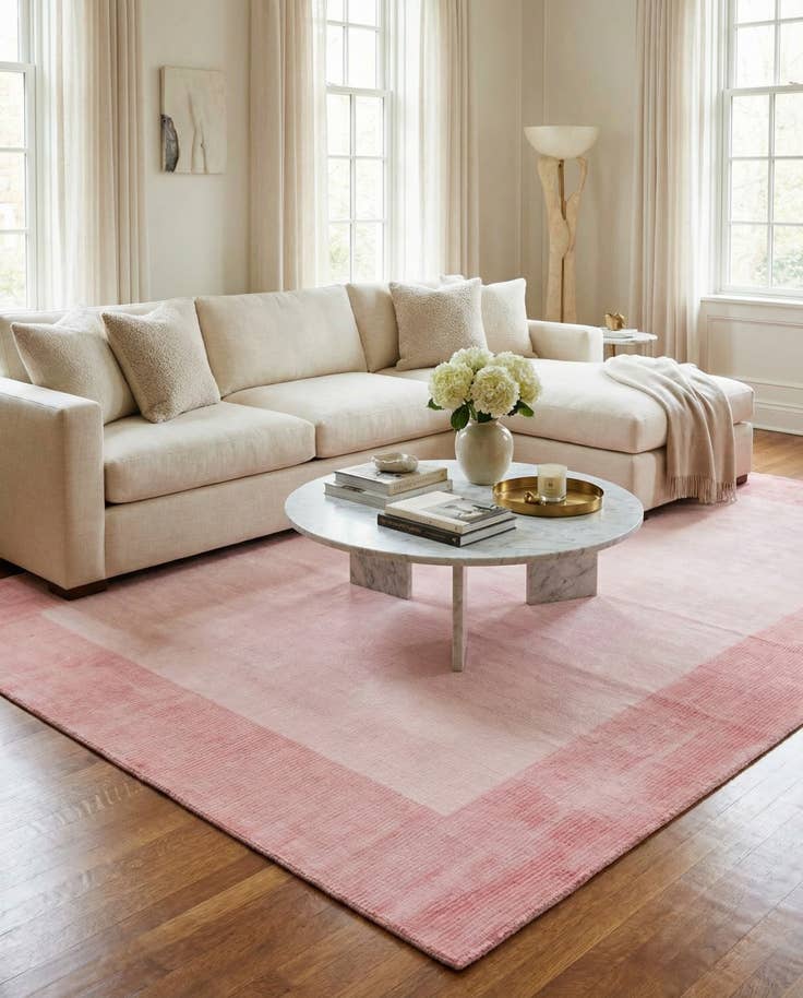 Detail image of 8' 1 x 11' 3 Hand Knotted Darya Wool Rug