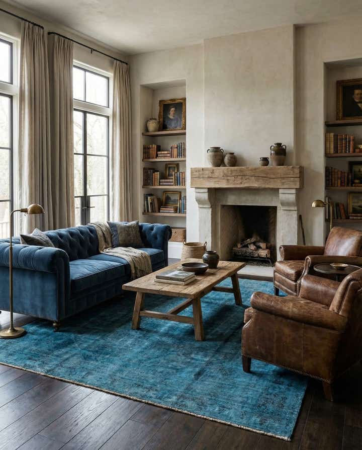 9' 5 x 12' 4 Hand Knotted Ultra Vintage Persian Wool Rug