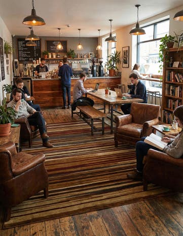 10' x 14' 1 Cafe Rug