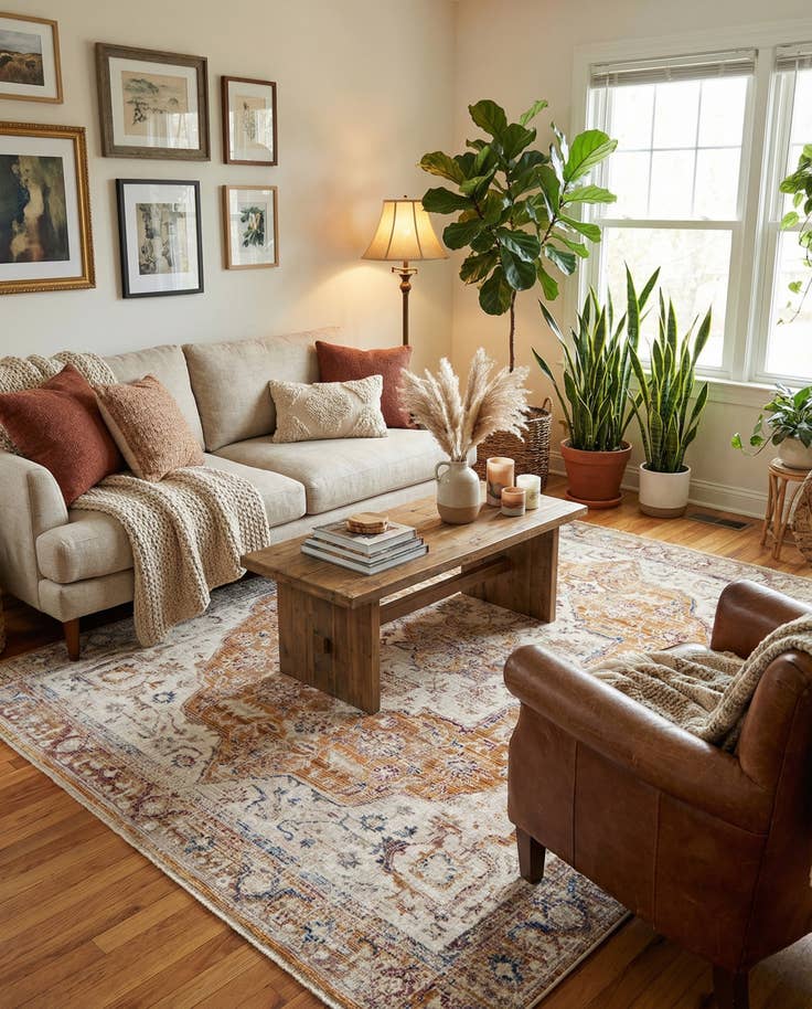 Detail image of 7' 10 x 9' 8 Deepa Rug