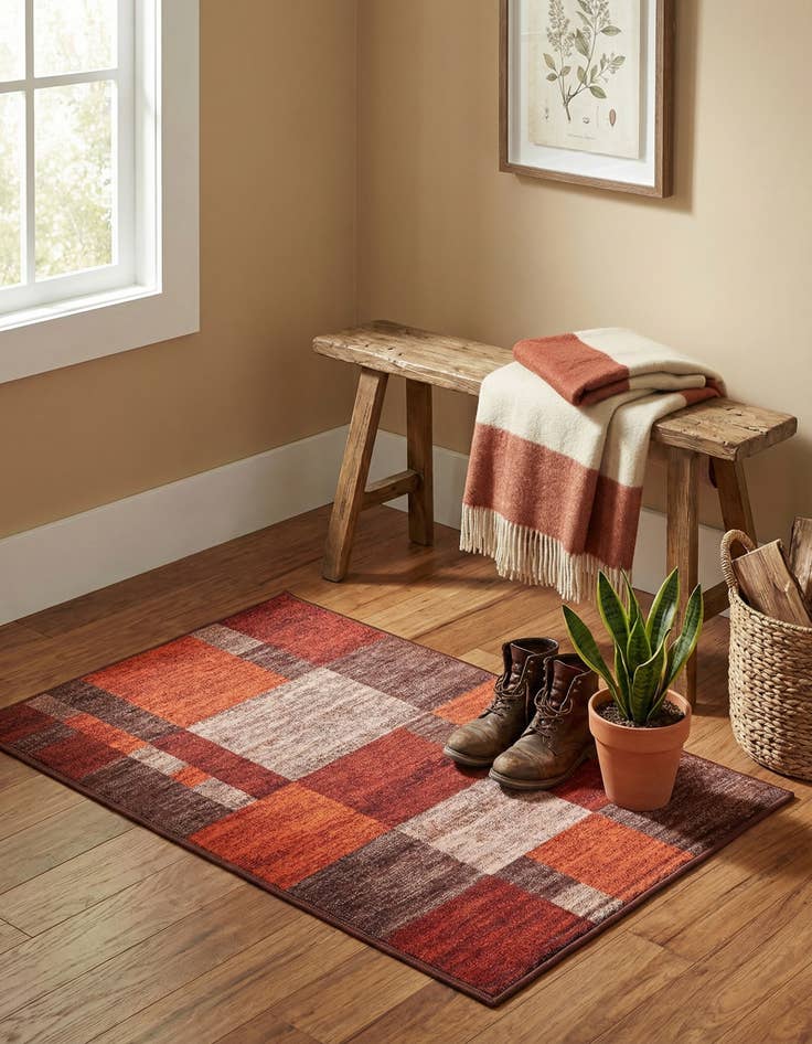 Detail image of  2' x 3' Harvest Washable Rug