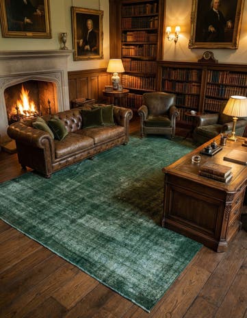 9' 4 x 13' 11 Vintage Wool Rug