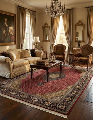 6' 7 x 10' Tabriz Mahi Rug