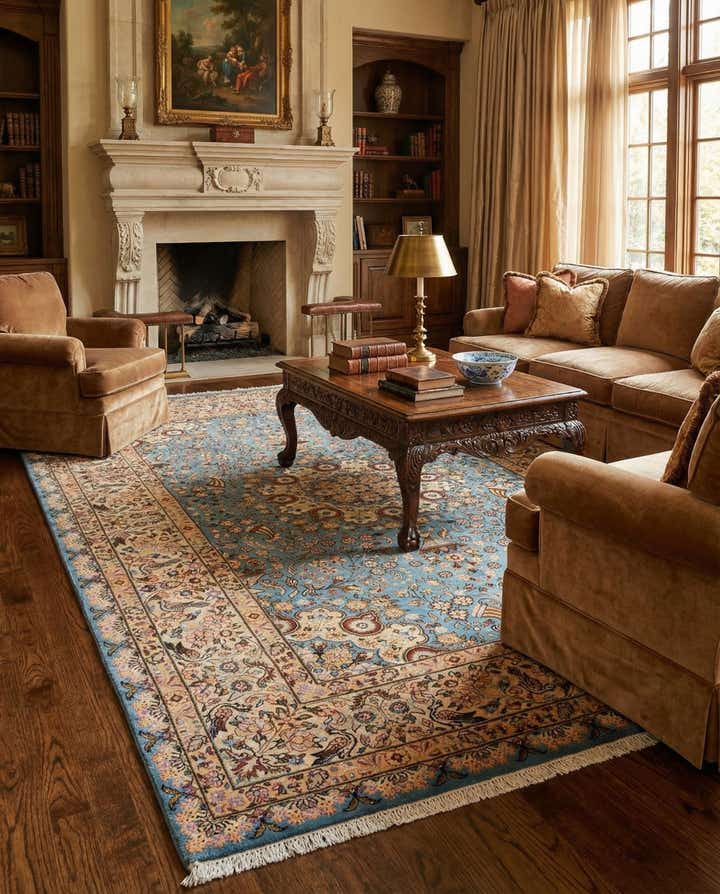 6' 6 x 10' Kashmar Wool Rug