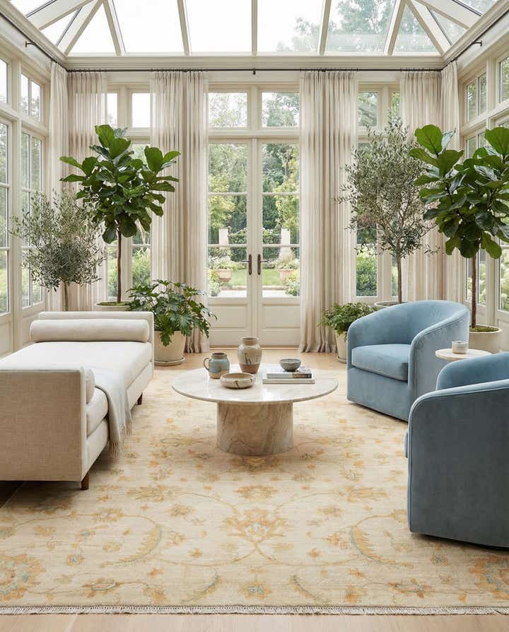 5' 9 x 7' 10 Ziegler Wool Rug