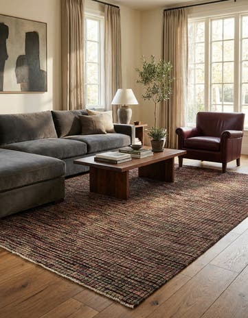5' 8 x 8' Hand Knotted Darya Wool Rug