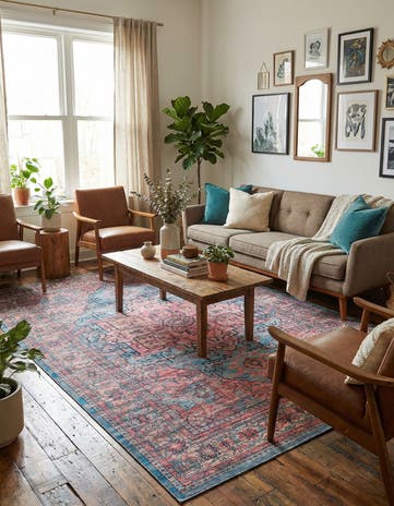 7' 3 x 10' Washable Maahru Rug
