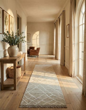 2' 10 x 12' 1 Hand Knotted Moroccan Wool Runner Rug
