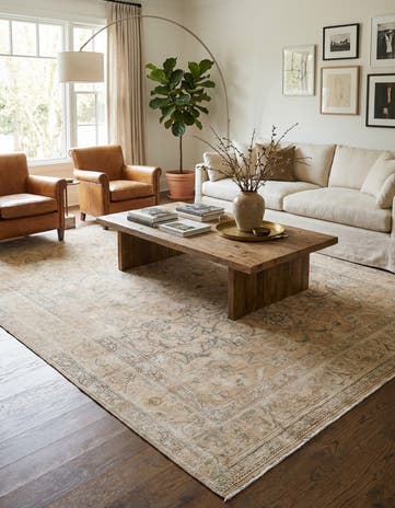 8' x 11' 3 Hand Knotted Ultra Vintage Persian Wool Rug