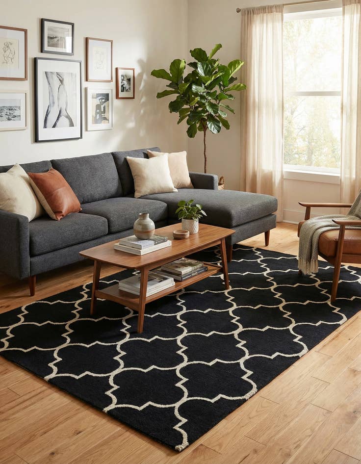 Detail image of 5' x 8' Luna Rug