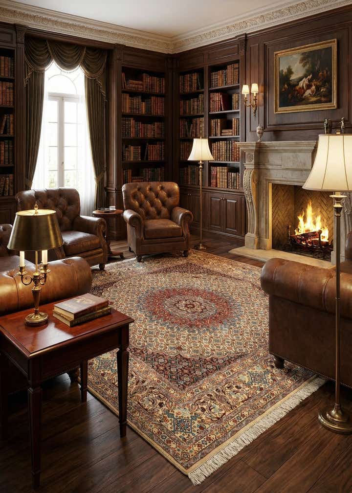 6' 3 x 6' 9 Mood Wool Square Rug