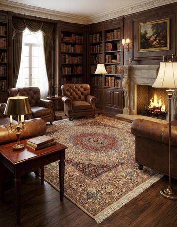 6' 3 x 6' 9 Mood Wool Square Rug