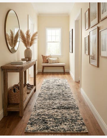 2' 7 x 12' Hand Woven Haka Deluxe Shag Runner Rug