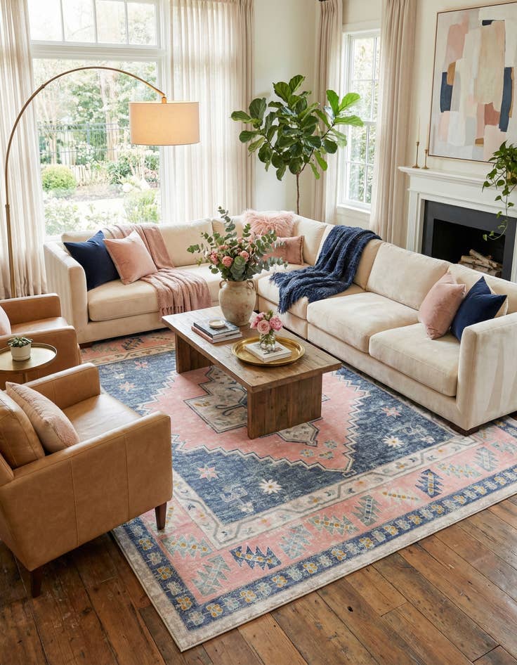 Detail image of 12' x 12' Whitney Square Rug