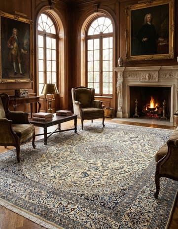 8' 1 x 11' 6 Nain Rug