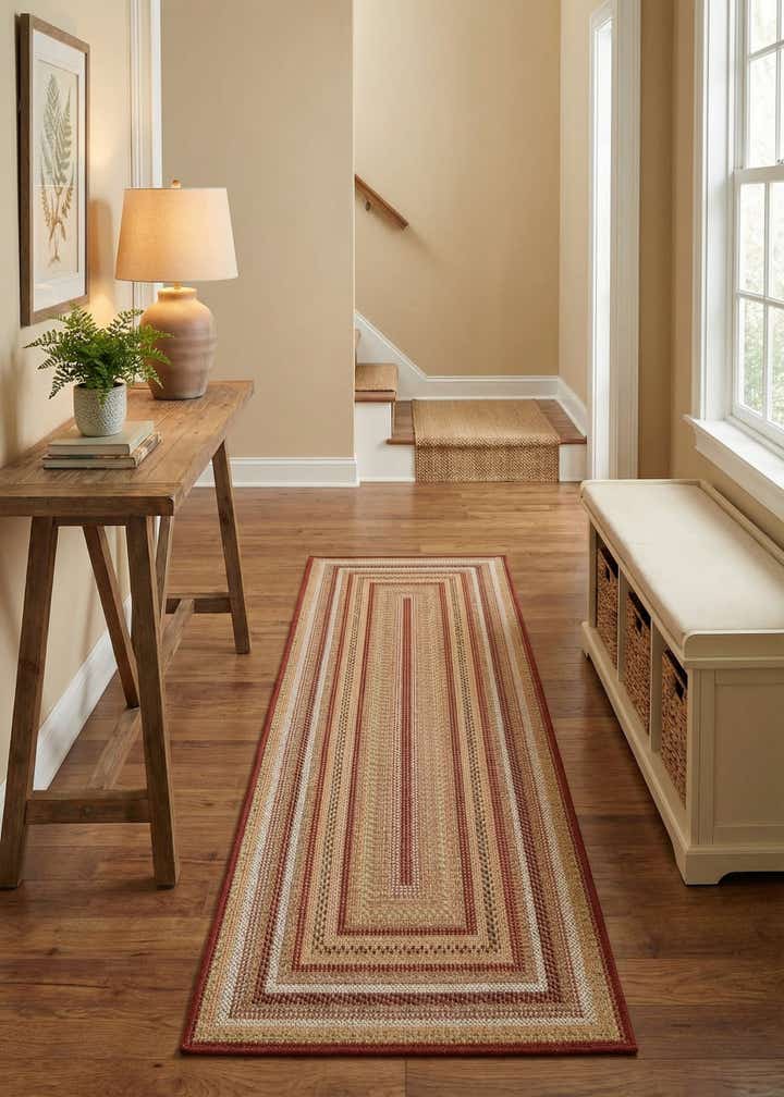 2' x 6' Easy-Clean Baja Indoor / Outdoor Runner Rug