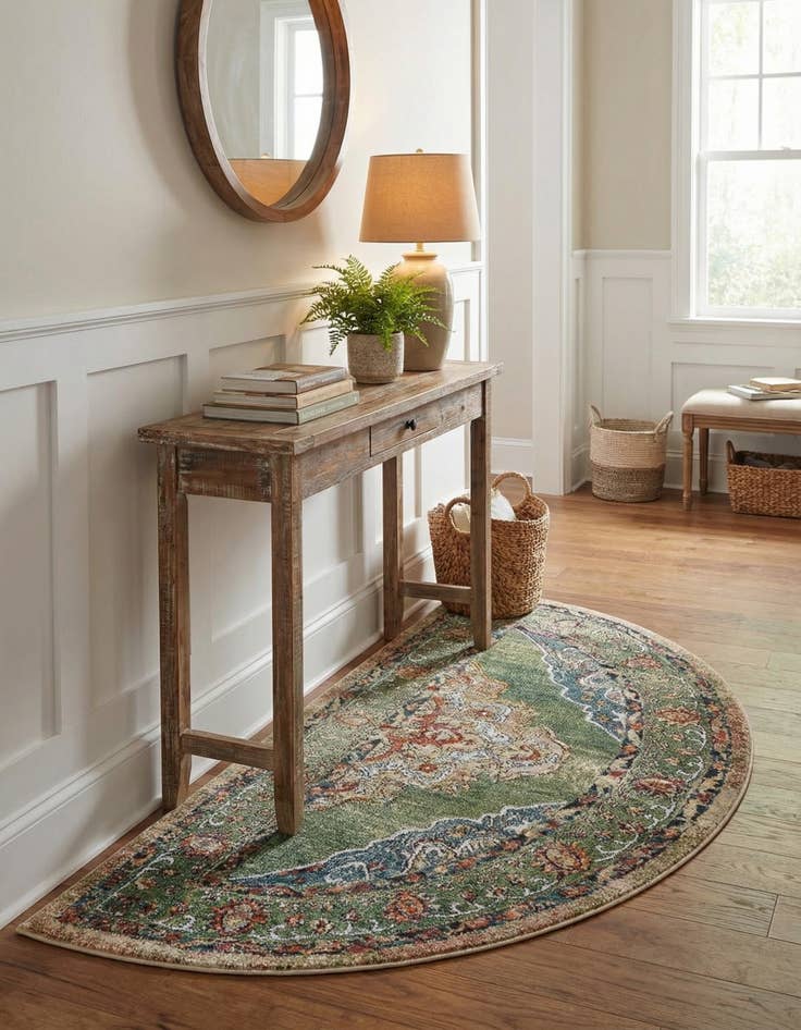 Detail image of 3' x 6' Isabella Hearth Rug