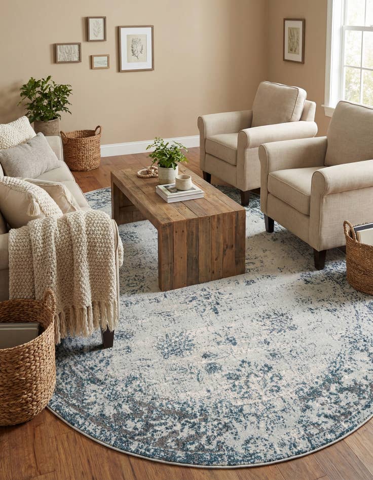 Detail image of  7' 10 x 10' Monte Carlo Oval Rug