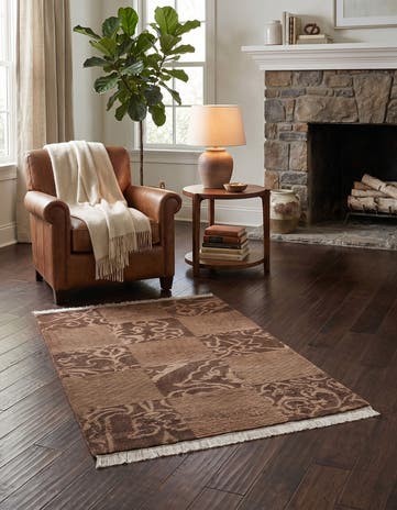 2' 7 x 5' 2 Hand Knotted Darya Wool Rug