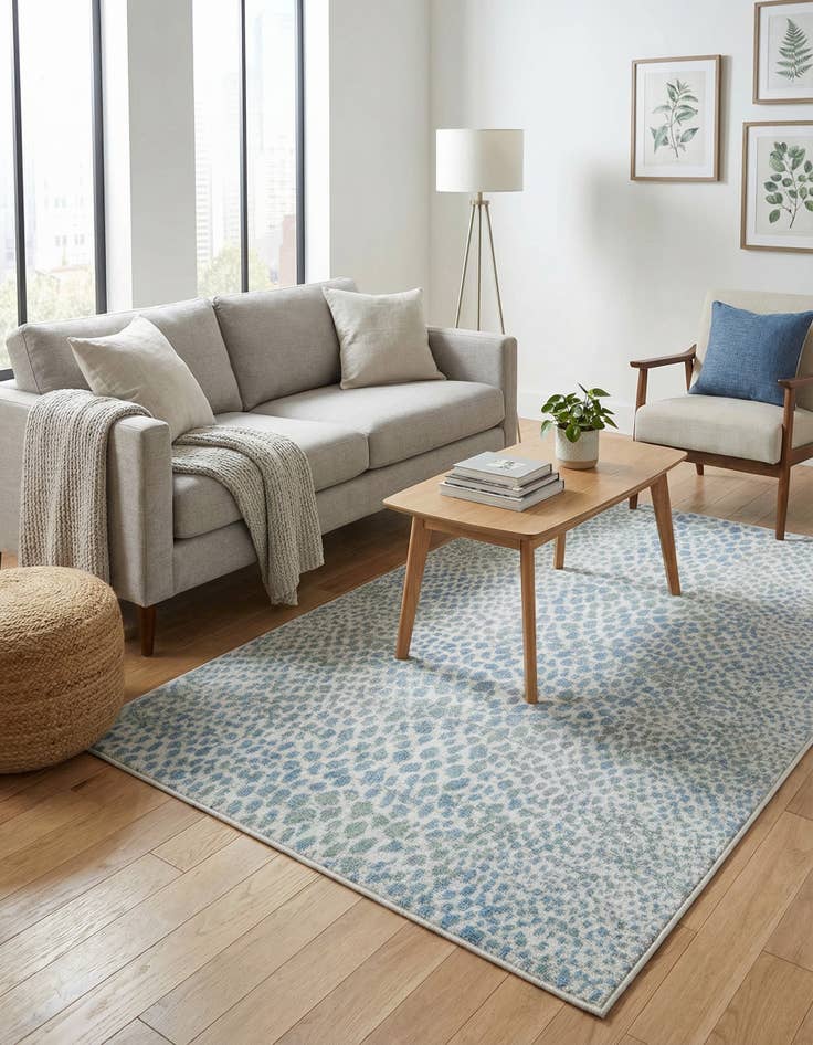 Detail image of 3' 3 x 5' 3 Kamala Washable Rug