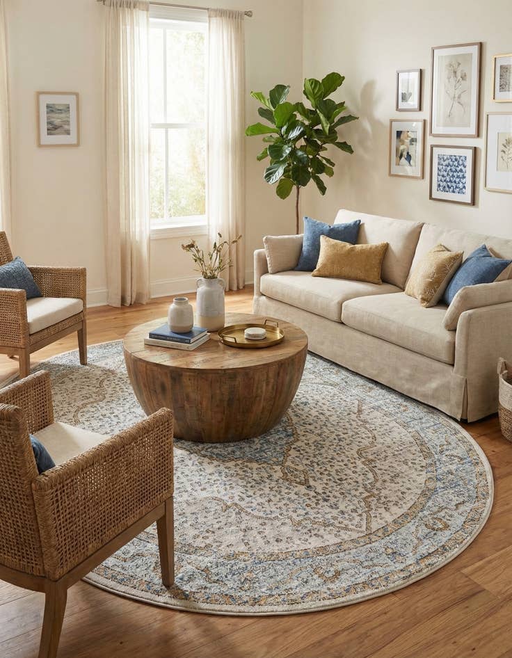 Detail image of  7' 10 x 10' Nyla Oval Rug