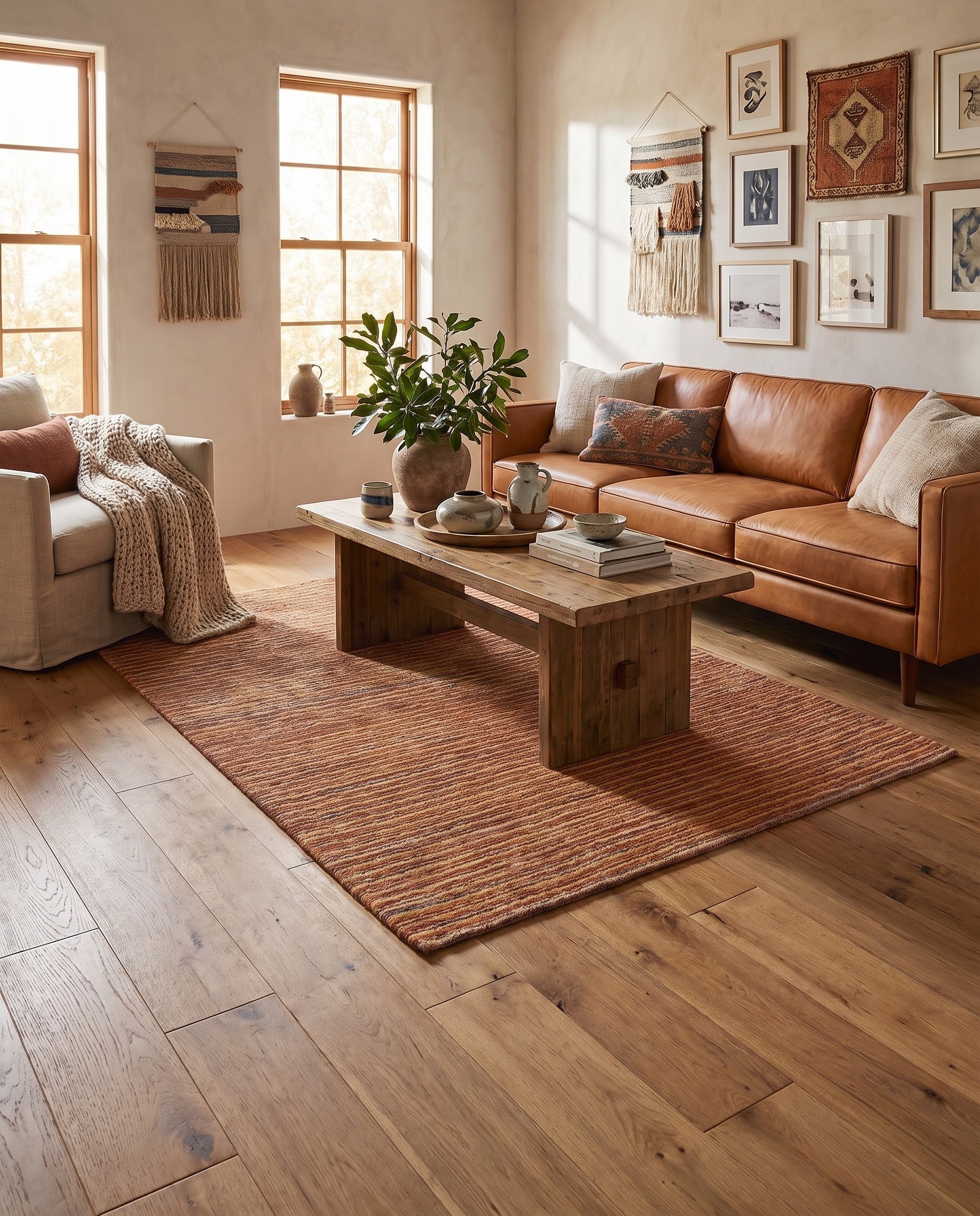 5' x 6' 5 Hand Knotted Kashkuli Gabbeh Wool Rug