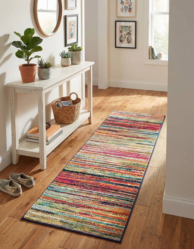 Detail image of  2' x 6' Azalea Runner Rug