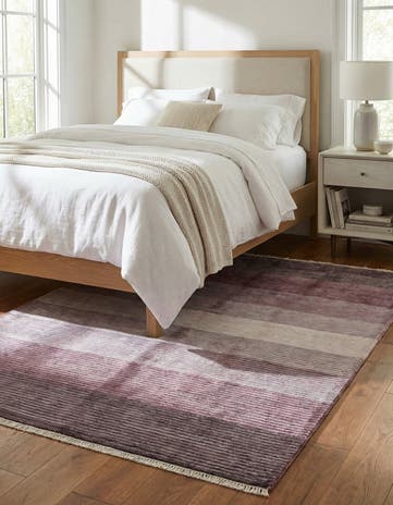 4' 11 x 6' 8 Hand Knotted Darya Wool Rug