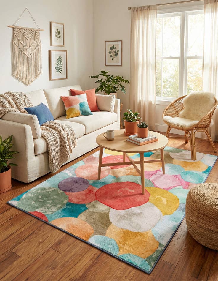 Detail image of 4' 4 x 6' Medina Rug