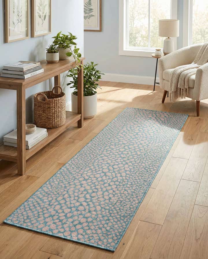 2' x 8' Easy-Clean Jill Zarin Cape Town Indoor / Outdoor Runner Rug