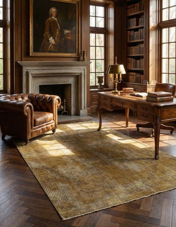 4' 5 x 7' 7 Vintage Royal Wool Rug