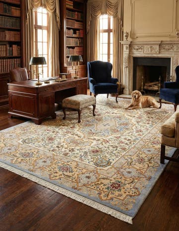 7' 10 x 11' 8 Tabriz Wool Rug