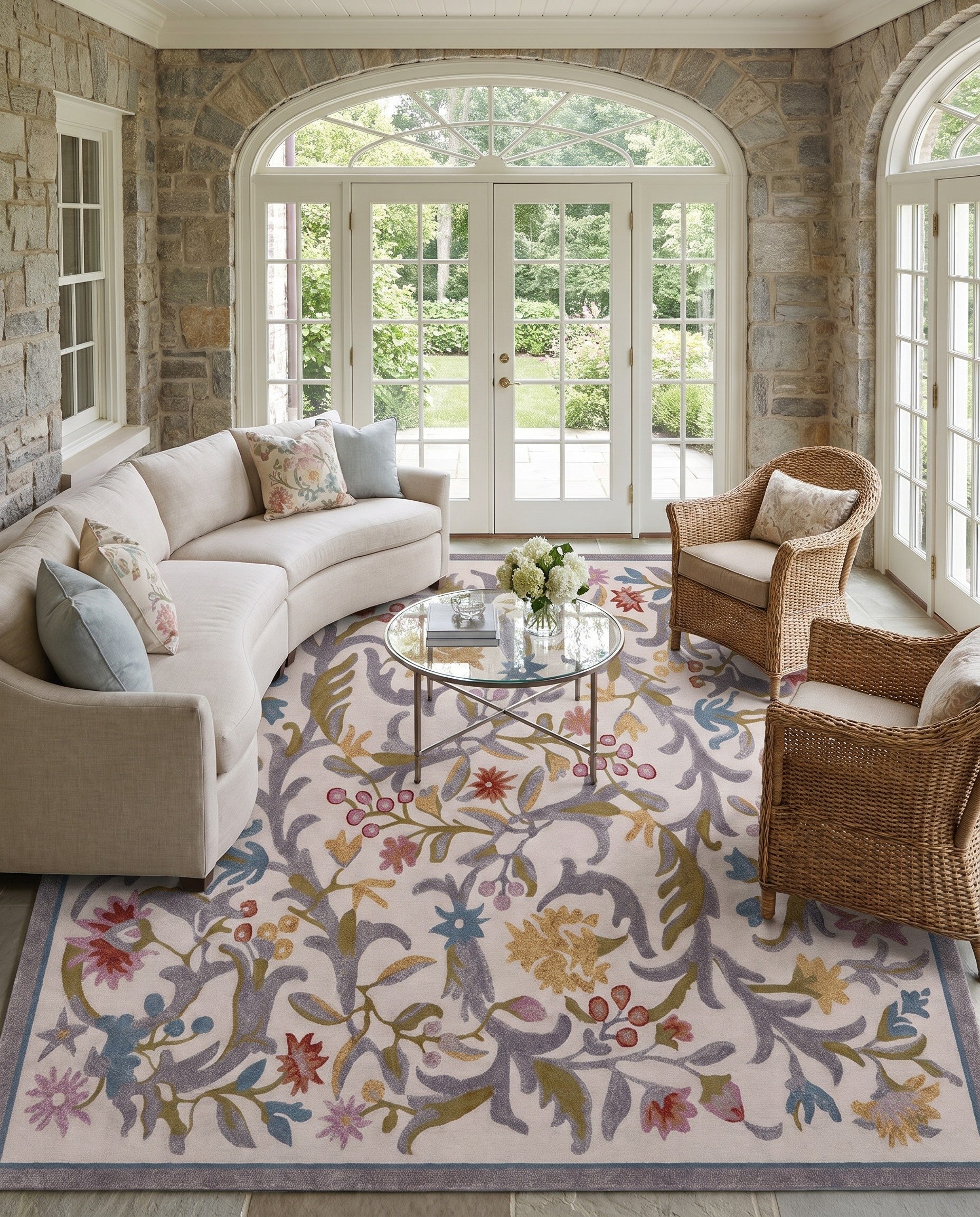 305cm x 305cm Blossom Tapis Carré