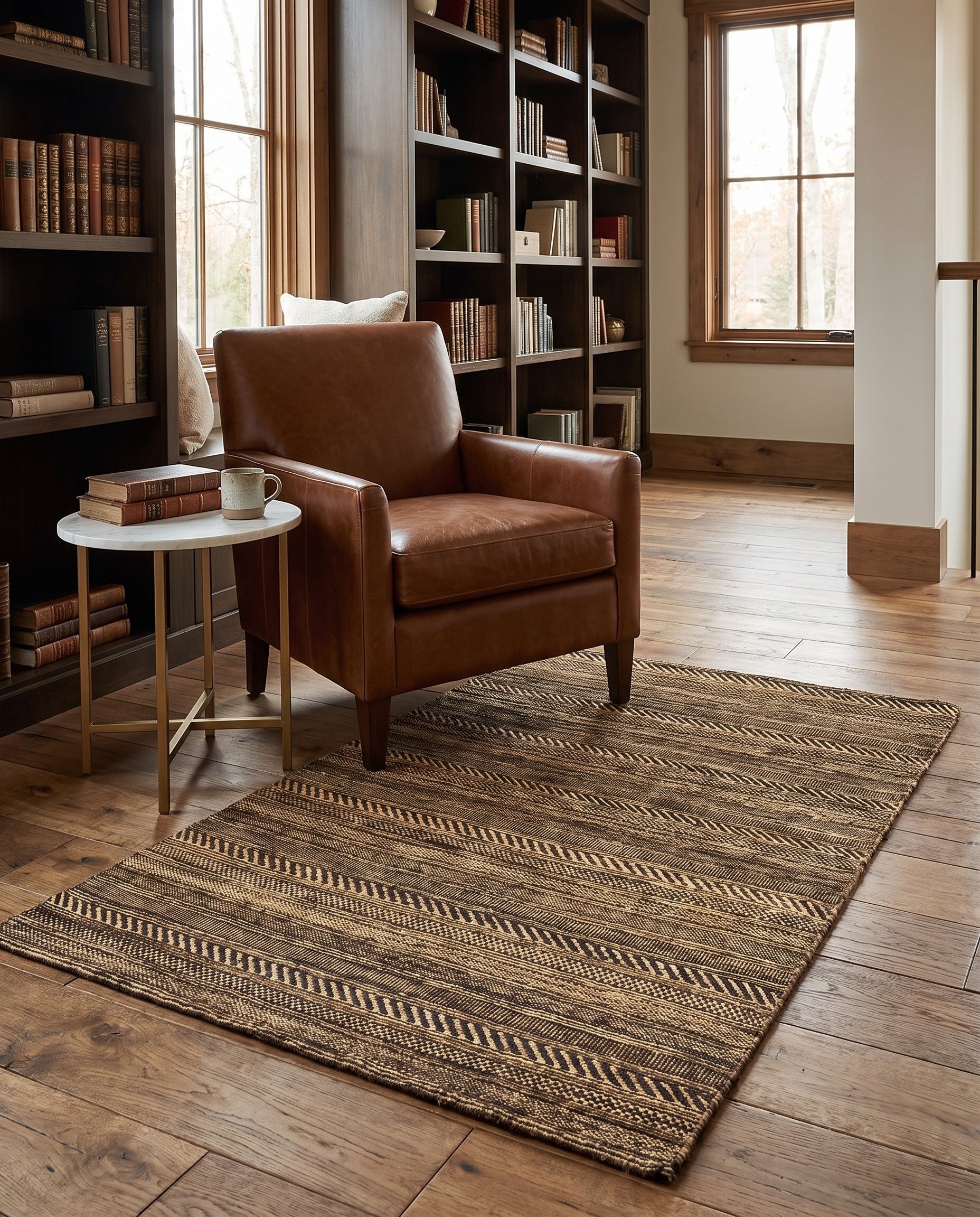 4' 6 x 6' 8 Juma Wool Rug