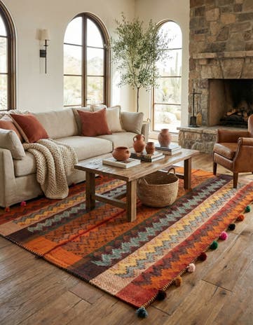 4' 10 x 6' 6 Jajim Rug